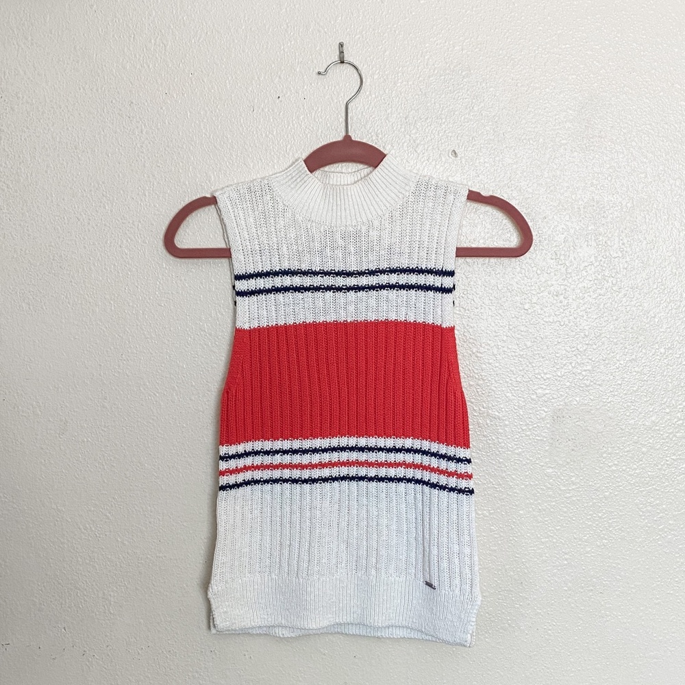 Like new! Abercrombie Mock Neck Sweater Tank - Size Small
